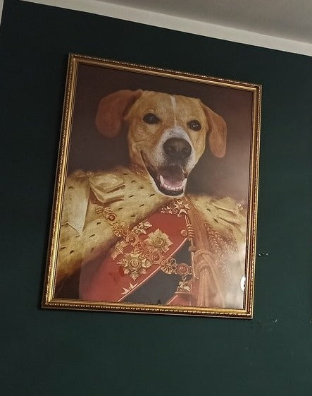 Der König von England -  Poster auf 250g Qualitätsdruck
