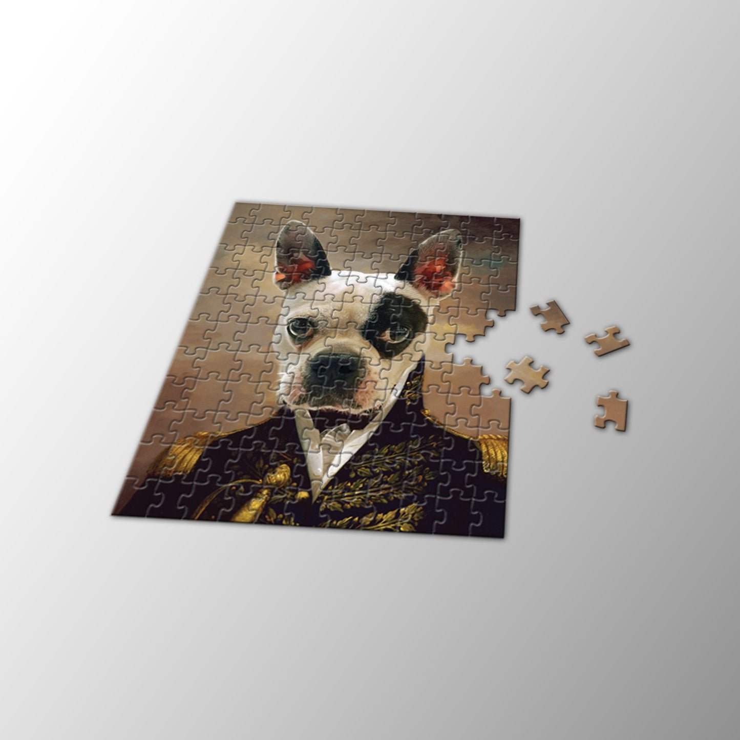Haustier Puzzle - Der Offizier