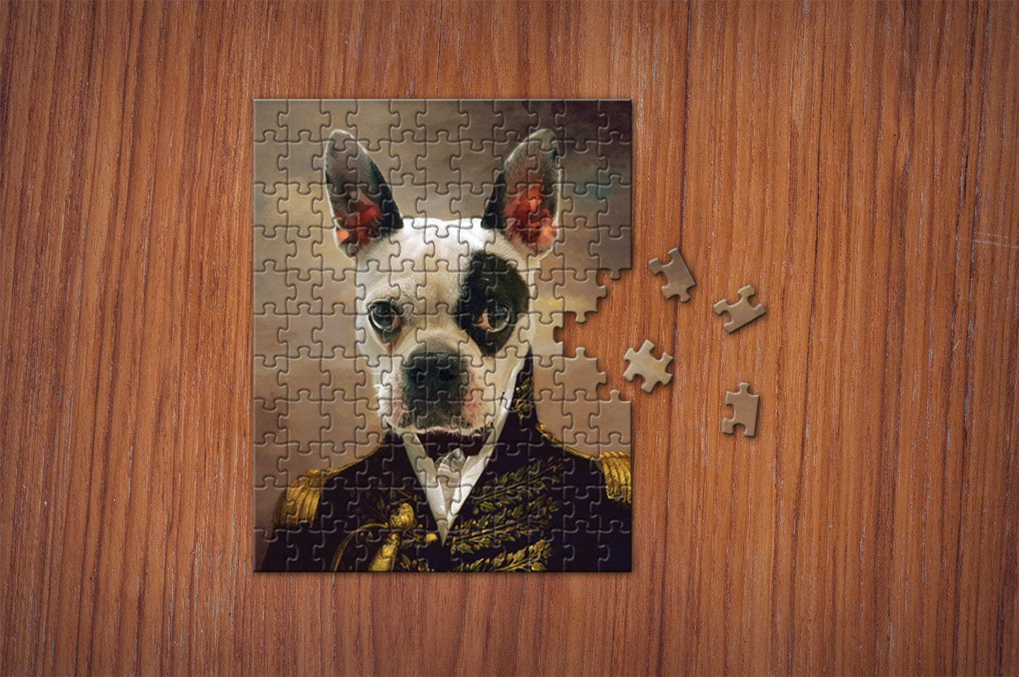 Haustier Puzzle - Der Offizier