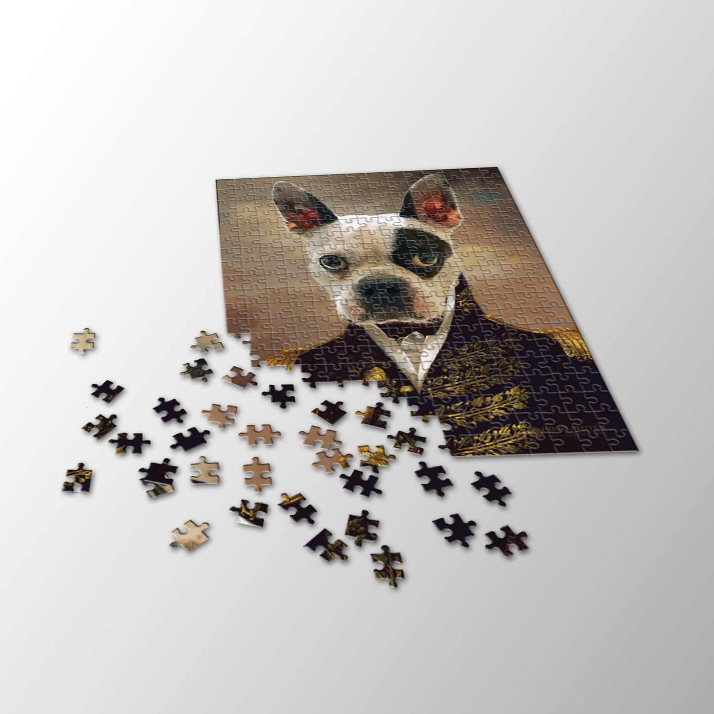 Haustier Puzzle - Der Offizier