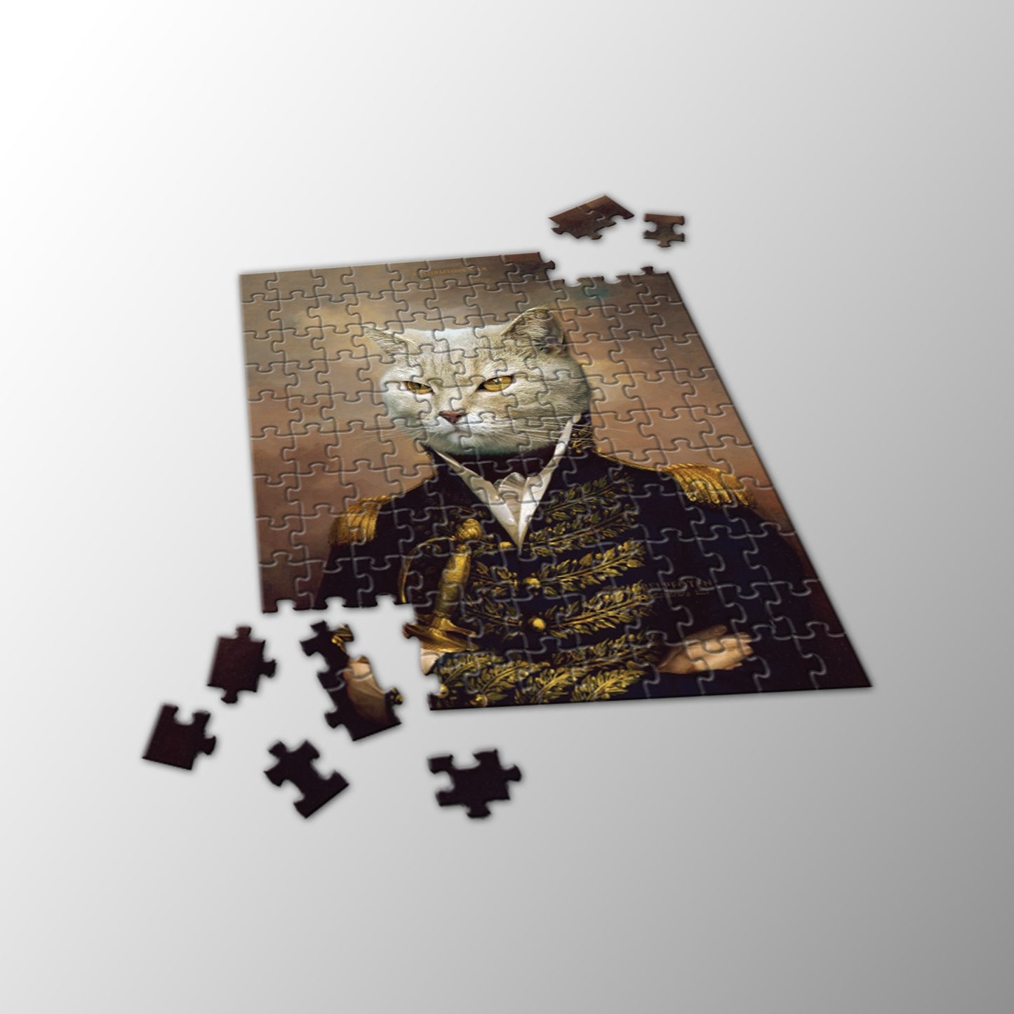 Haustier Puzzle - Der Offizier
