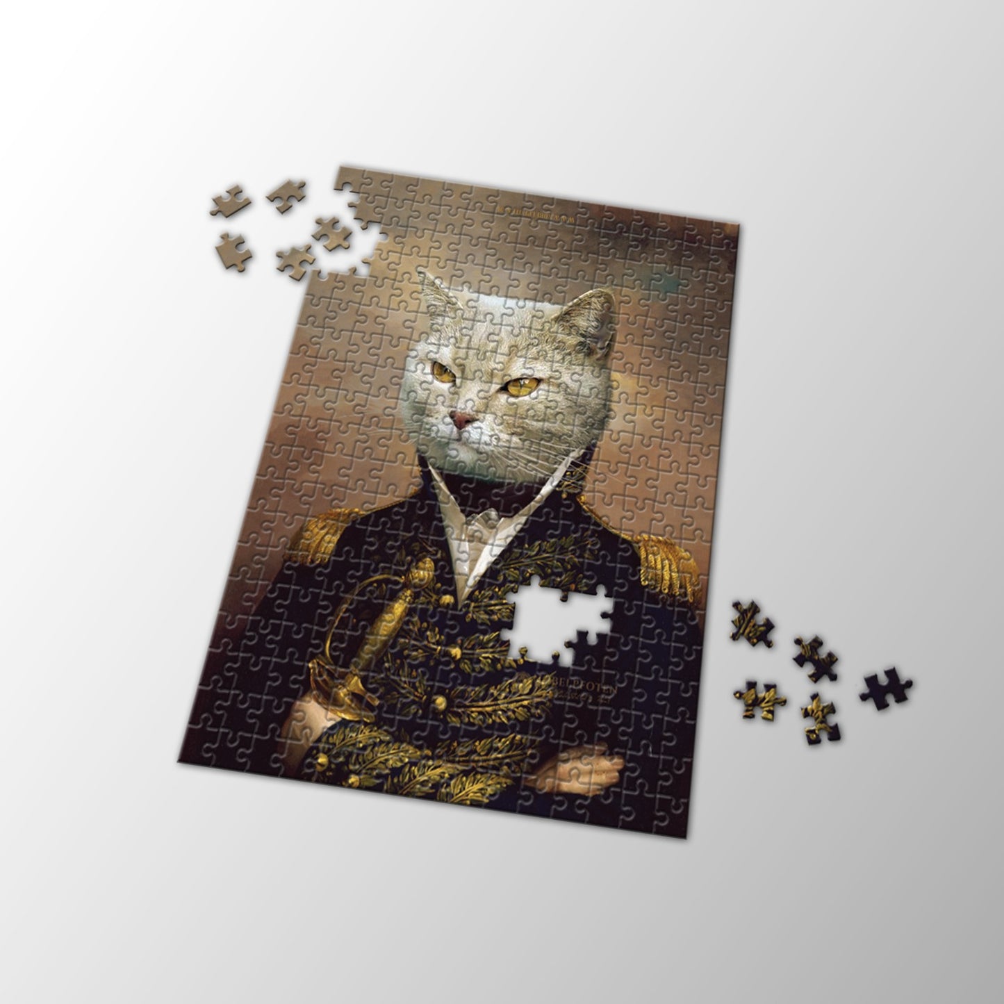 Haustier Puzzle - Der Offizier