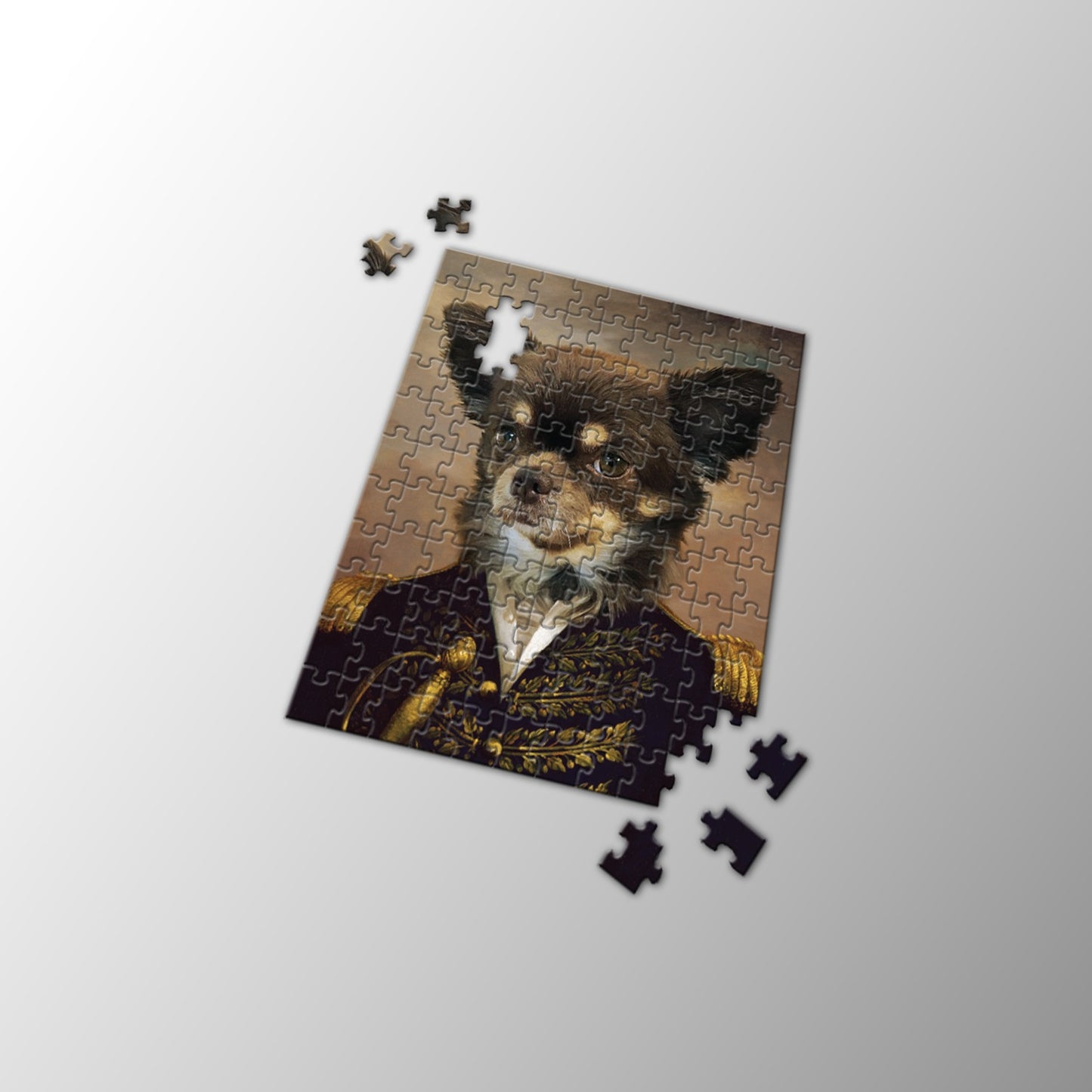 Haustier Puzzle - Der Offizier