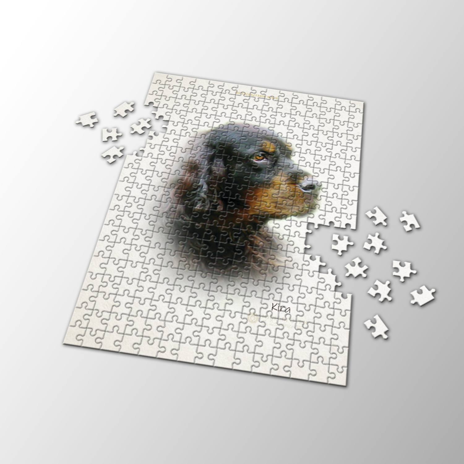 Großes Hundepuzzle in DIN A3 mit 266 Teilen