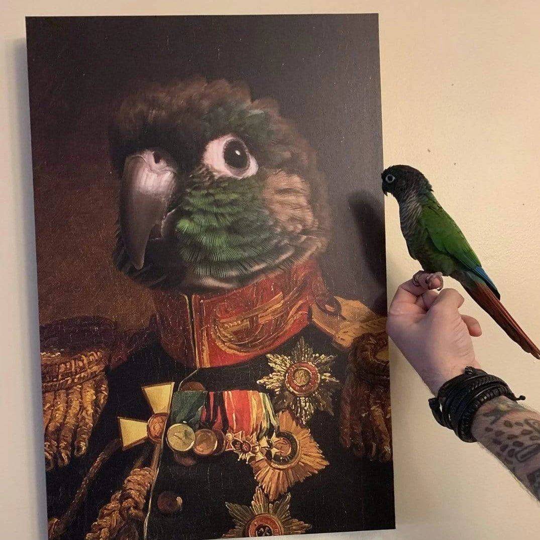 Wellensittich hat ein eigens Haustier Portrait bekommen 