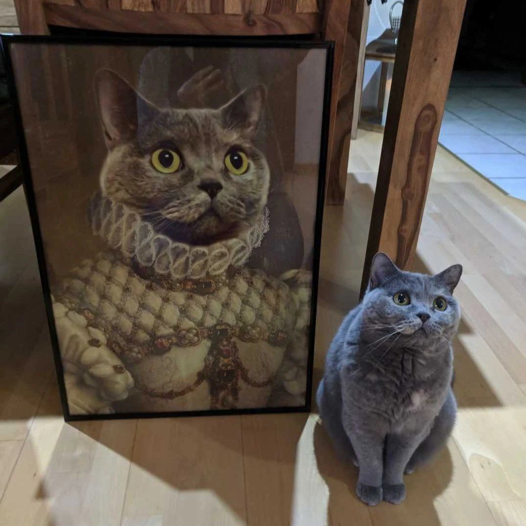 Die Königin -  Poster auf 250g Qualitätsdruck