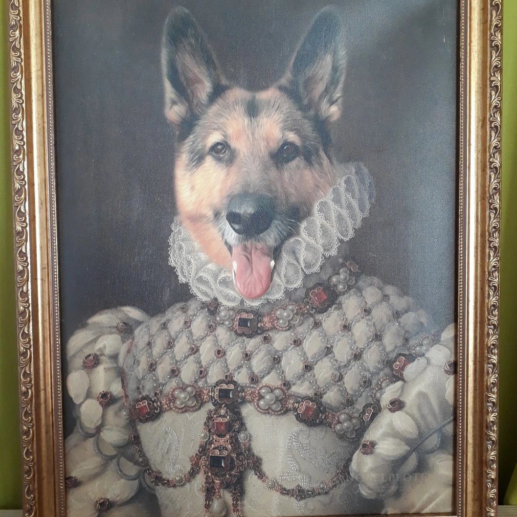 Die Königin -  Poster auf 250g Qualitätsdruck