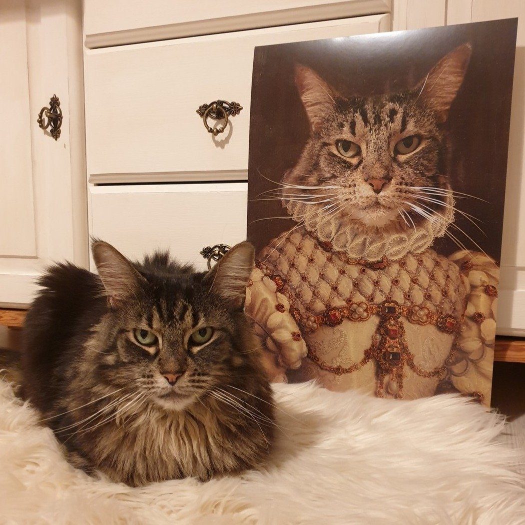 Die Königin -  Poster auf 250g Qualitätsdruck