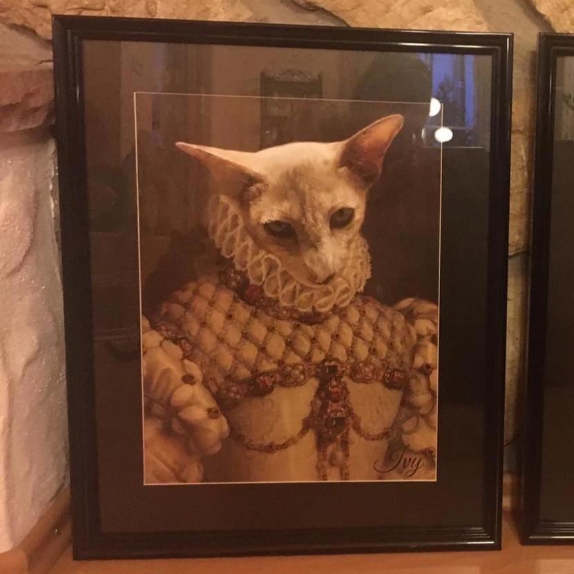 Die Königin -  Poster auf 250g Qualitätsdruck