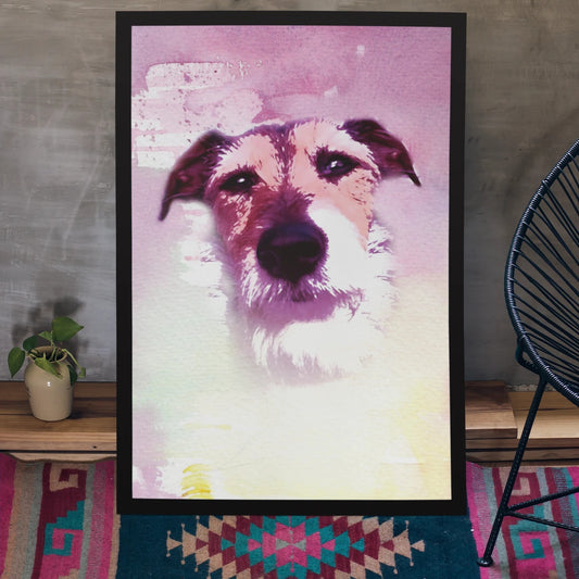 Retrato clásico "acuarela" - póster con impresión de calidad de 250 g
